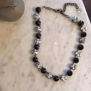 Sabika RARE Manhattan black and clear stone